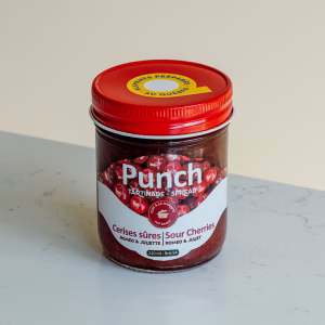 Tartinade biologique cerises sures (griottes)